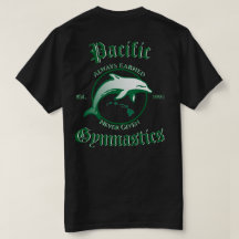 pacific gym zwart T-shirt