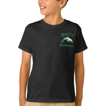 Pacific Gymnastics kinder zwarte T-shirt