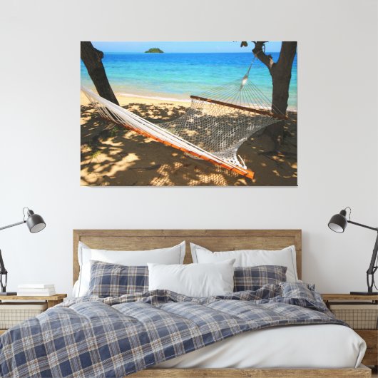 PACIFIC HANGMAT 40x60 Canvas Afdruk (Insitu (Slaapkamer))