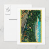 Pacific Highway met Mt. Shasta op afstand Briefkaart (Voorkant / Achterkant)