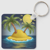Pacific Island  Sleutelhanger (Achterkant)