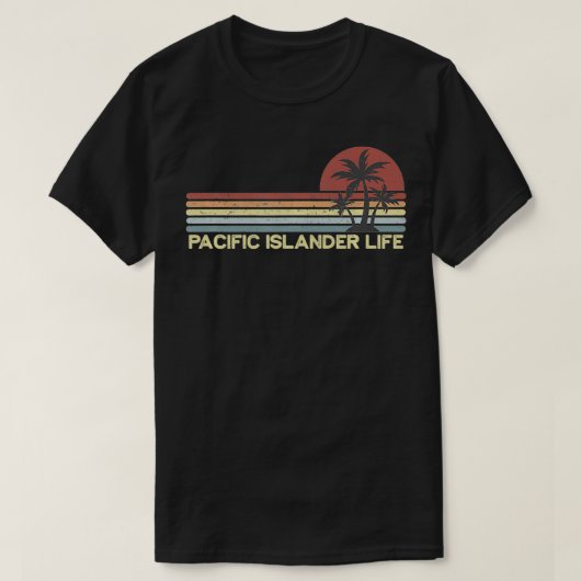 Pacific Islander Life T-shirt (Design voorkant)
