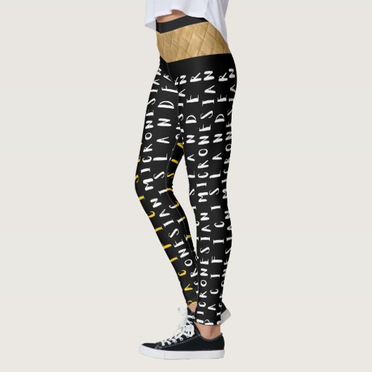Pacific Islander Micronesian trots Leggings (Links)