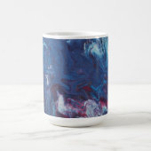 Pacific kookt over 3 Deep Blue Abstract Mok (Center)