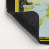 Pacific Line Vintage Travel Muismat (Hoek)