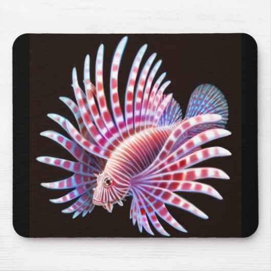 Pacific Lionfish Mousepad Muismat (Voorkant)