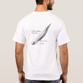 Pacific Mariners Yacht Club met sleepboot T-shirt (Achterkant)