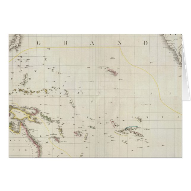 Pacific North American Map (Voorkant Horizontaal)