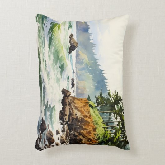 Pacific Northwest Accent Kussen (Voorkant(Verticaal))