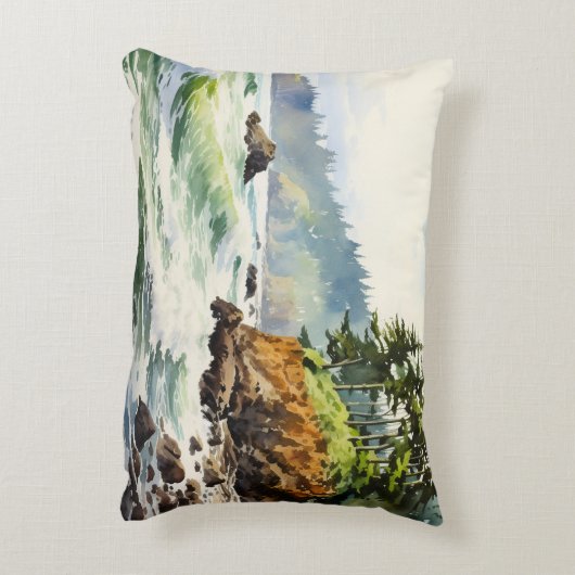 Pacific Northwest Accent Kussen (Achterkant (Verticaal))