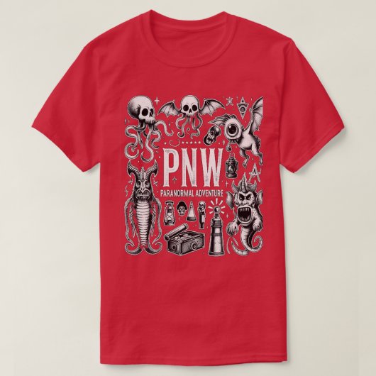 Pacific Northwest Adventures T-shirt (Design voorkant)