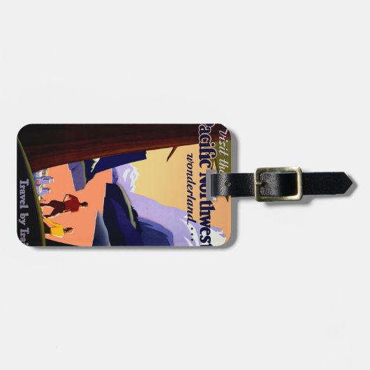 Pacific Northwest Bagagelabel (Voorkant horizontaal)