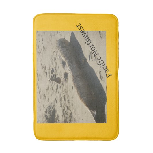 Pacific Northwest Beach Bath Mat (Voorkant Verticaal)