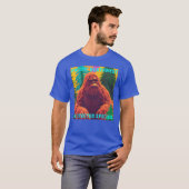 Pacific Northwest beschermde soorten Sasquatch T-shirt (Voorkant volledig)