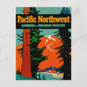 Pacific Northwest Briefkaart (Voorkant)