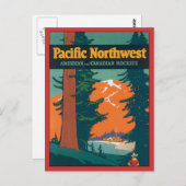 Pacific Northwest  Briefkaart (Voorkant / Achterkant)