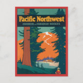 Pacific Northwest Briefkaart (Voorkant)