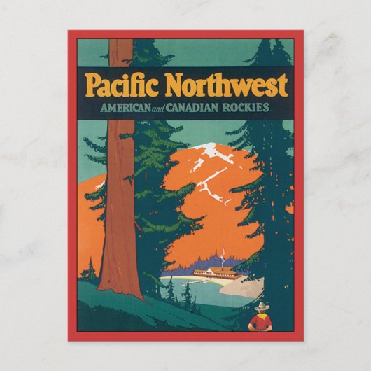 Pacific Northwest  Briefkaart (Voorkant)