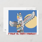 Pacific Northwest Briefkaart (Voorkant / Achterkant)