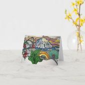 Pacific Northwest Dream Kaart (Gele Bloem)