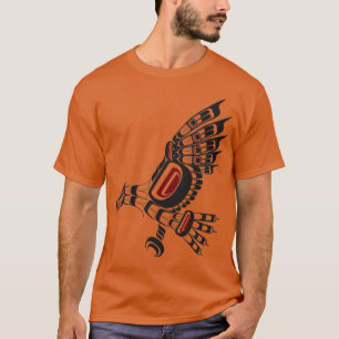 Pacific Northwest Eagle native american salish for T-shirt