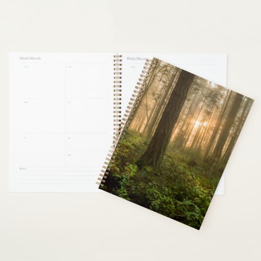 Pacific Northwest Forest | Foggy Morning Planner (Display)