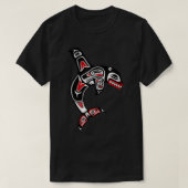 Pacific Northwest Haida Orca T-shirt (Design voorkant)