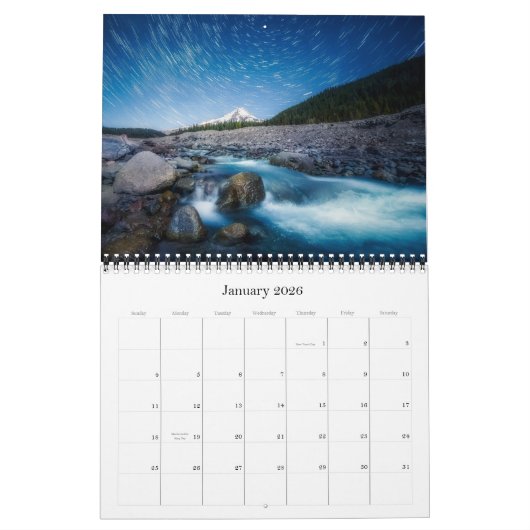 Pacific Northwest Kalender (Jan 2026)