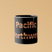 Pacific Northwest met San Juan Islands Sunset Tweekleurige Koffiemok