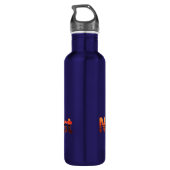 Pacific Northwest met San Juan Islands Sunset Waterfles (Achterkant)