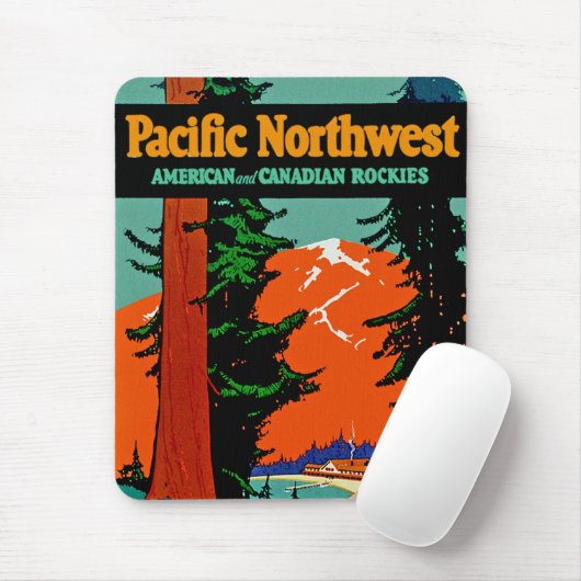 Pacific Northwest Muismat (Met muis)