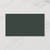 Pacific Northwest Pine Lake QR Code RSVP Kaart  (Achterkant)