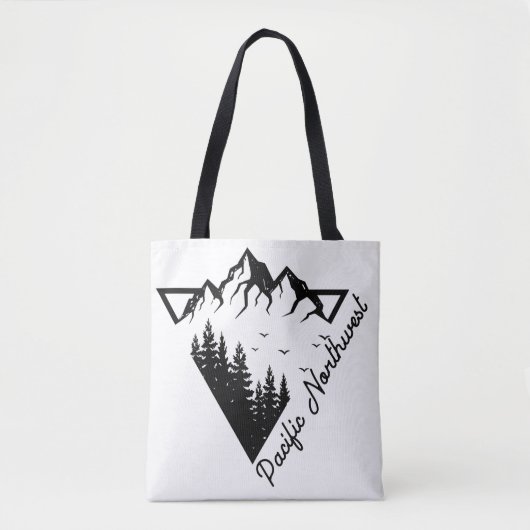 Pacific Northwest - PNW Tote Bag (Voorkant)