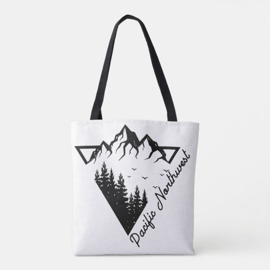 Pacific Northwest - PNW Tote Bag (Achterkant)