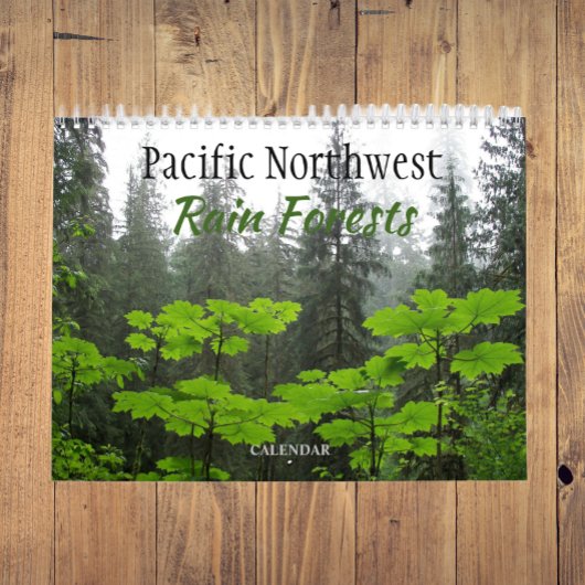 Pacific Northwest Regenbossen Kalender