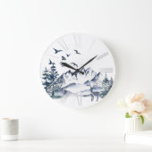 Pacific Northwest Rocky Mountains en Herten Grote Klok (Huis)