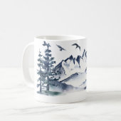 Pacific Northwest Rocky Mountains en Herten Koffiemok (Voorkant links)