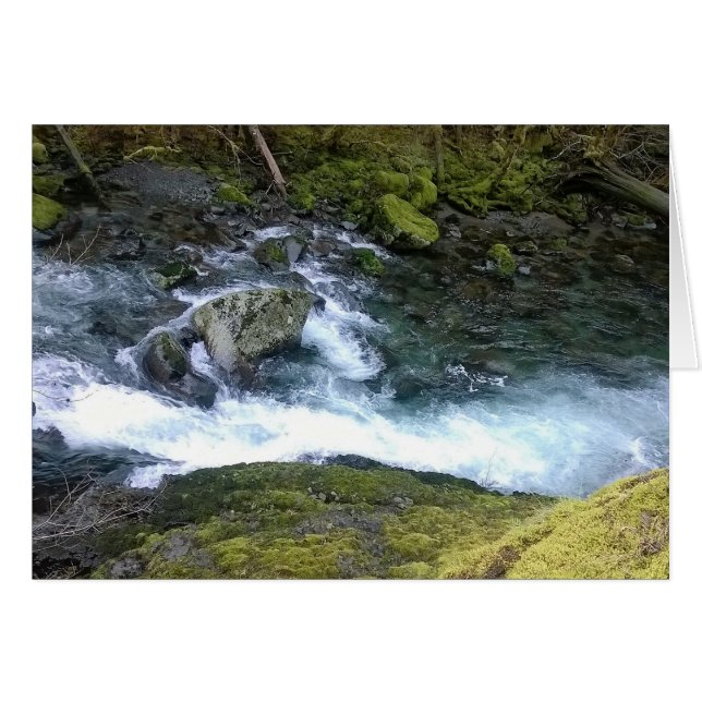 Pacific Northwest Rushing Water (Voorkant Horizontaal)