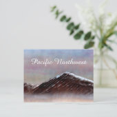 Pacific Northwest Subtle Sunlight Briefkaart (Staand voorkant)