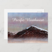 Pacific Northwest Subtle Sunlight Briefkaart (Voorkant / Achterkant)