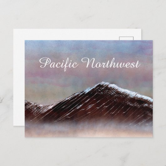 Pacific Northwest Subtle Sunlight Briefkaart (Voorkant / Achterkant)