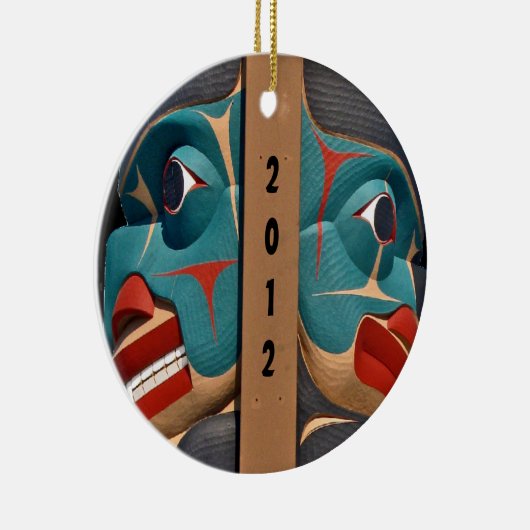 Pacific Northwest Totem Art Design Ornament (Rechts)