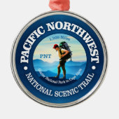 Pacific Northwest Trail (C) Metalen Ornament (Voorkant)