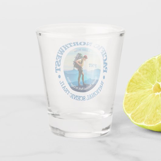 Pacific Northwest Trail (C) Shot Glas (Achterkant)