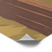 Pacific Northwest Trail Reisposter Poster (Hoek)