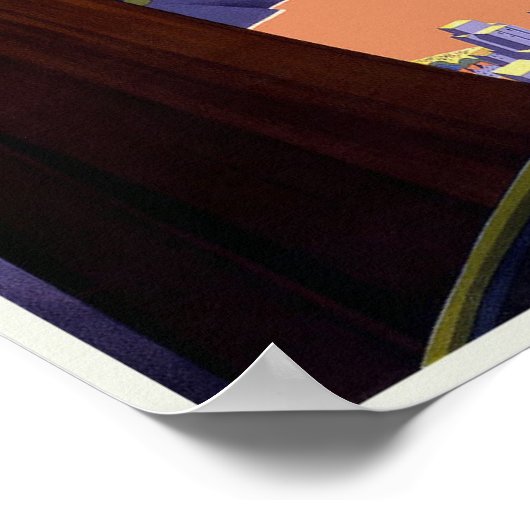 Pacific Northwest Travel Vintage Poster (Hoek)