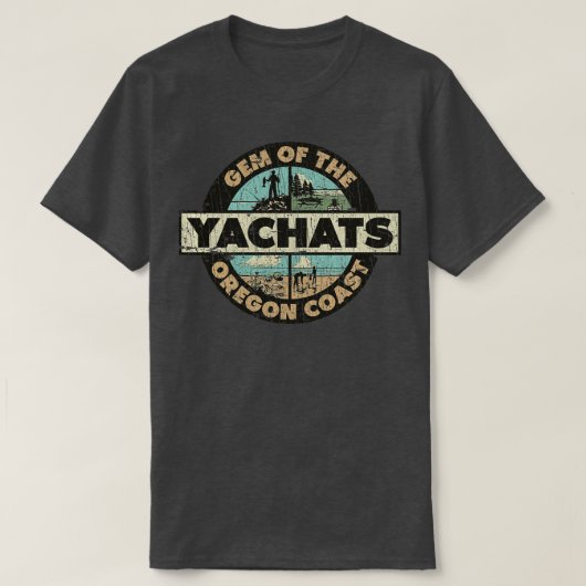 Pacific Northwest Yachats Gem of the Oregon Coast T-shirt (Design voorkant)