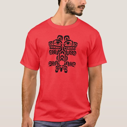 Pacific NW Indian Design T-shirt (Voorkant)