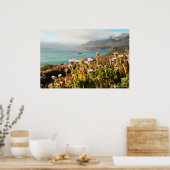 Pacific Ocean Bloemen Fotografie Poster (Keuken)