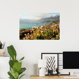 Pacific Ocean Bloemen Fotografie Poster